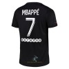 Officiële Voetbalshirt Paris Saint-Germain Kylian Mbappé 7 Derde 2021-22 - Heren